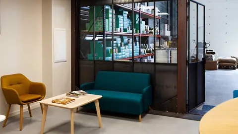 Espace d'accueil du Café Toqué