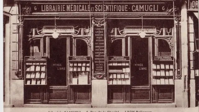 Façade historique de la libraire Camugli en 1805 — Coffee shop Newtree, Bellecour