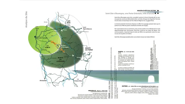 Habiter le centre-bourg, Parc du Livradois-Forez, projet Pépin de Banane
